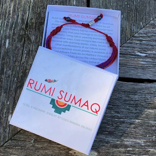 Miniatura 111 de Rumi Sumaq Pulsera de concientización para hombres, mujeres y niños – Pulsera de apoyo tejida ajustable anudada a mano – Pulsera de conciencia sutil