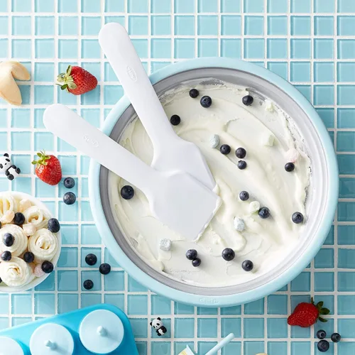 Miniatura 6 de Chef'n 5255870 Máquina de helados Sweet Spot, incluye libro de recetas, brillo azul