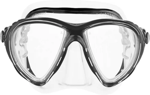 Miniatura 10 de Cressi Máscaras de buceo con lentes de lágrima inclinadas para una mayor visibilidad hacia abajo, evolución del aire y los ojos: fabricadas