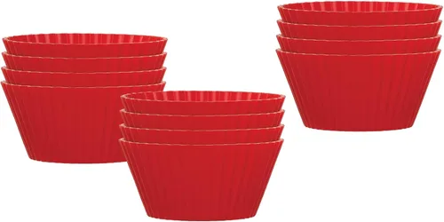 Miniatura 10 de Mrs. Anderson's Baking Tazas de silicona para muffins Marrón