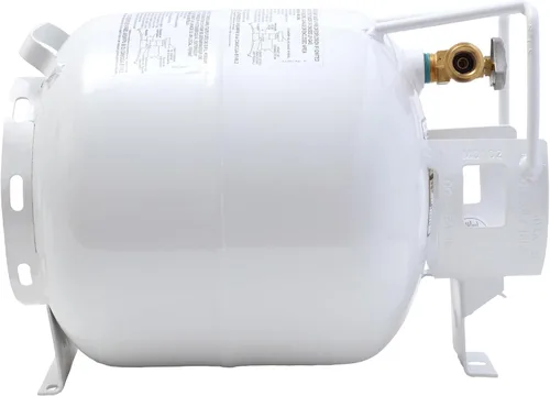 Miniatura 5 de Flame King YSN201HZL - Cilindro de tanque de propano horizontal de acero de 20 libras para fogatas y mesas, calentadores de patio, barbacoas