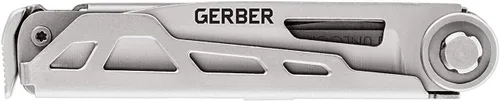 Miniatura 4 de Navaja de bolsillo Gerber Gear Armbar de corcho EDC multiherramienta con cuchilla, palanca y martillo para acampar, dorado
