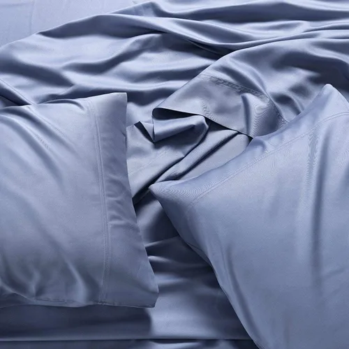 Miniatura 4 de Royal Hotel Bedding 100% viscosa natural hecha de sábanas de bambú, sábanas refrescantes suaves, sábanas de hotel transpirables y fundas