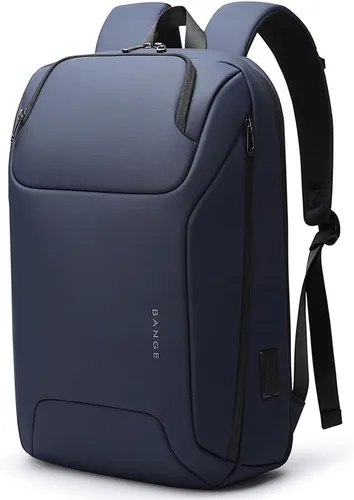 Miniatura 8 de FUTURE AESTHEICS Mochila de portátil de negocios para hombres y mujeres, mochila de viaje inteligente de 15.6 pulgadas, resistente al agua, mochila