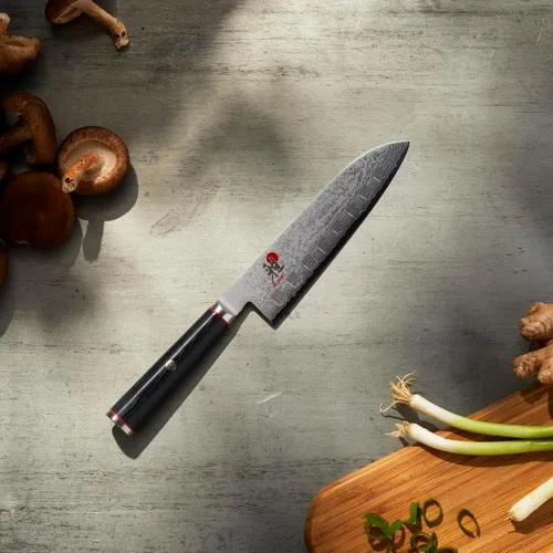 Miniatura 2 de Miyabi Kaizen - Cuchillo Santoku de borde hueco de 5.5 pulgadas Acero inoxidable
