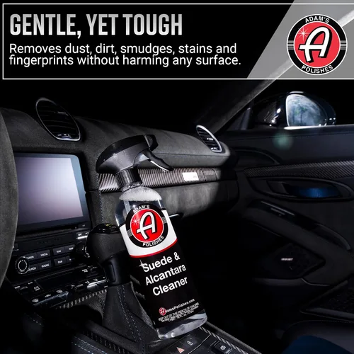 Miniatura 4 de Limpiador de Gamuza Adam's (16 oz) - Limpiador Profesional Automotriz de Micro-Gamuza Para Interiores de Automóviles, Tapicería, Zapatos, Ropa