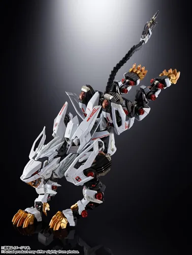Miniatura 8 de BANDAI Spirits Chogokin ZOIDS New Century/Zero RZ-041 Liger Zero, aprox. 8.7 pulgadas (8.661 in), ABS y PVC y pintado a presión