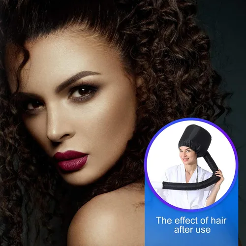 Miniatura 6 de Accesorio de secador de pelo suave con manguera, acelera el secado completo del cabello, no daña el cabello, fácil de usar, adecuado para todas