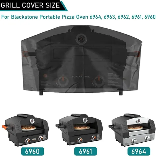 Miniatura 2 de ZJYWSCH Cubierta para horno de pizza Blackstone de 22 pulgadas portátil para horno de pizza 6964 6962 6961 6960 6963 resistente 5559 Blackstone Kit