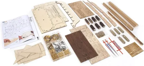 Miniatura 7 de Occre 12005 HMS Beagle Kit de modelado detallado a escala