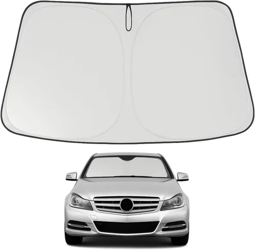 Miniatura 173 de Proadsy Parasol para parabrisas actualizado 2025, ajuste personalizado Dodge RAM 1500 2Dr 2019-2024 2025, 4 capas, plegable, protector de parasol