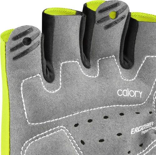 Miniatura 3 de Louis Garneau, guantes de bicicleta para niños, transpirables, absorbentes de golpes, medio dedo
