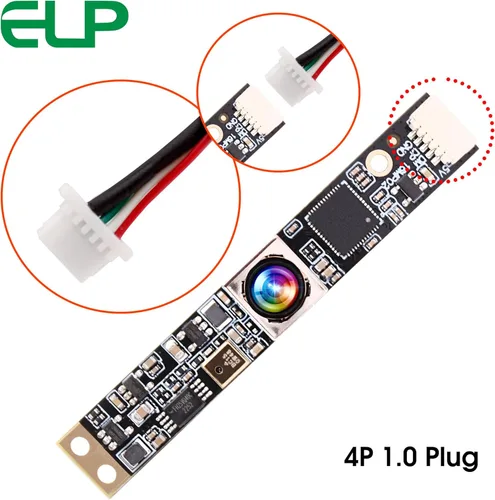 Miniatura 8 de ELP Cámara USB de enfoque automático de 16 MP con micrófono para computadora Mini UVC USB2.0 Lightburn Cámara Micro USB Seguridad PC Módulo de Lente