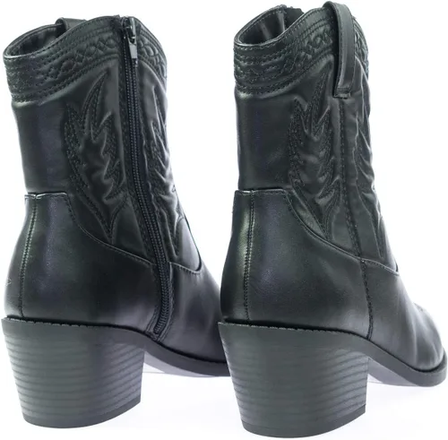 Miniatura 4 de SODA Picotee - Botas de tobillo cosidas para mujer