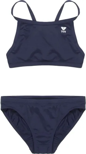 Miniatura 7 de TYR Sport - Bikini de entrenamiento Durafast de tono sólido para mujer con espalda tipo diamante