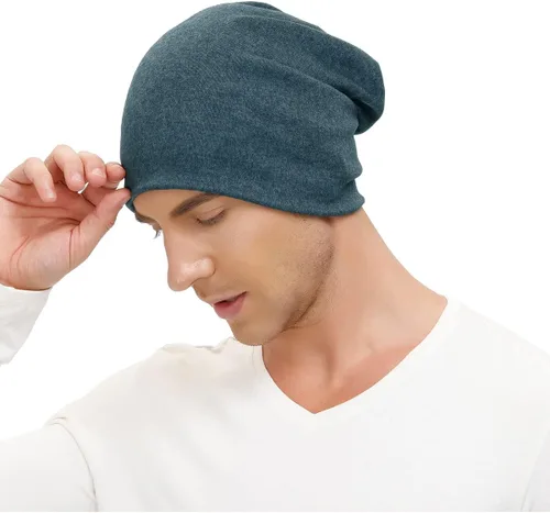 Miniatura 5 de Century Star Gorro de algodón suave unisex holgado y holgado de hip-hop ligero y elástico