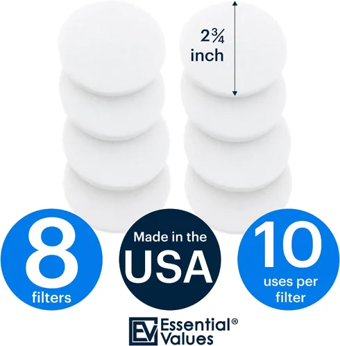 Miniatura 5 de Essential Values 8 Pack Cold Brew Coffee Filters - Replacement Coffee Filter Bags - Compatible with Toddy Cold Brew Maker