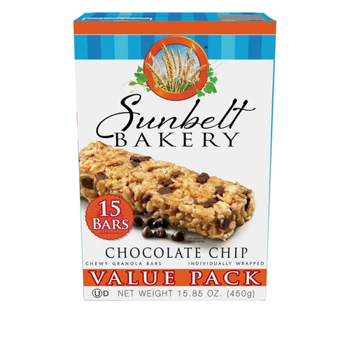 Miniatura 23 de Sunbelt Bakery Barras de granola masticables dulces y saladas de almendras, barras de 50-1.0 onzas (5 cajas)