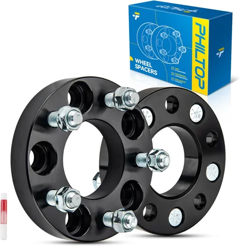 Miniatura 81 de PHILTOP Espaciador de rueda de 4 x 4 de 2 pulgadas, espaciadores de rueda centrados en las lengüetas para Polaris Trail Boss 330 2003-2013, Trail