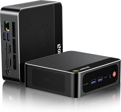Miniatura 13 de Beelink Mini PC SER3, AMD Ryzen 3200U (hasta 3.5 GHz), 16 GB DDR4 500 GB PCle SSD, mini computadora compatible con pantalla 4K de doble