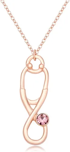 Miniatura 7 de Estetoscopio Caduceus Doctor Enfermera Encanto Bangle Pulseras para RN graduación regalo