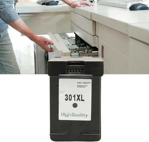 Miniatura 6 de Cartuchos de tinta de repuesto para HP 301XL, cartuchos de impresión en color negro para Envy para OfficeJet para DeskJet, fácil de instalar