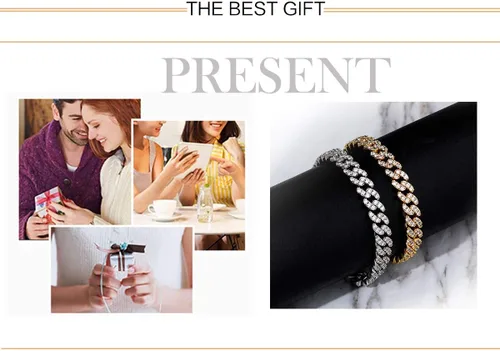 Miniatura 4 de TOPGRILLZ Ankle Bracelets for Women Gold Jewelry Cuban Anklet for Women Cuban Link Anklet 8mm 14K Gold Plated Fashion Foot Gift 7", 8,9,10,11