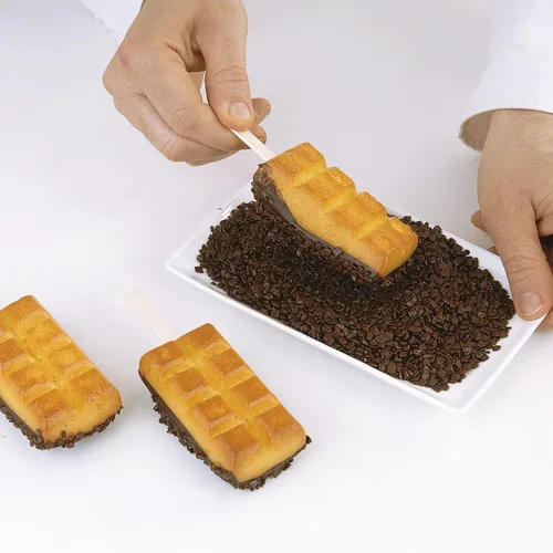 Miniatura 6 de Silikomart Molde de silicona para barra de helado, juego de 2, Chocostick
