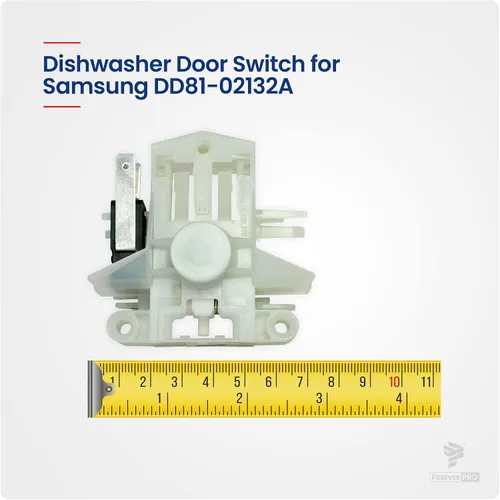 Miniatura 4 de ForeverPRO DD81-02132A Interruptor de pestillo de puerta para lavavajillas Samsung DD81-01629A PS8764558 AP6287051 EAP8764558