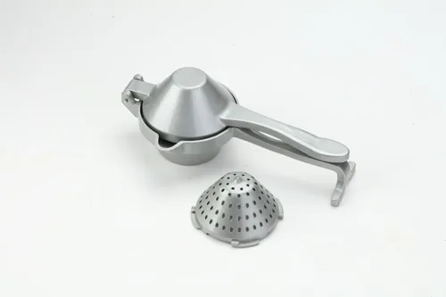 Miniatura 2 de Exprimidor de mano Exprimidor manual de aluminio Agarre ergonómico para la extracción eficiente de jugo de cítricos de otras frutas Duradero