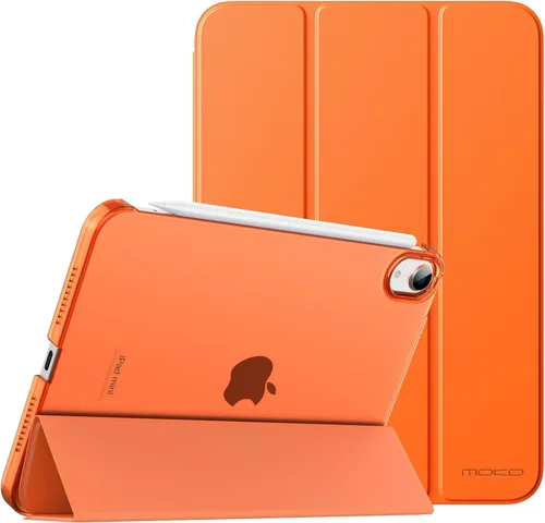 Miniatura 12 de MoKo Funda para iPad mini 7 (A17 Pro) Generación 2024, Funda para iPad mini 6 2021, Funda Protectora Delgada y Ligera de 8.3 Pulgadas con Carcasa