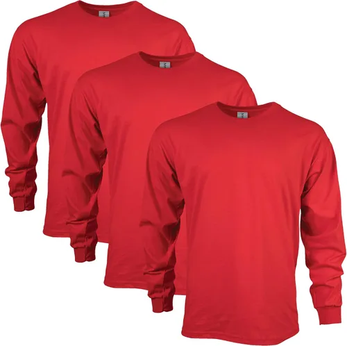 Miniatura 186 de Gildan - Camiseta de manga larga de algodón ultra estilo G2400 para adultos, paquete múltiple