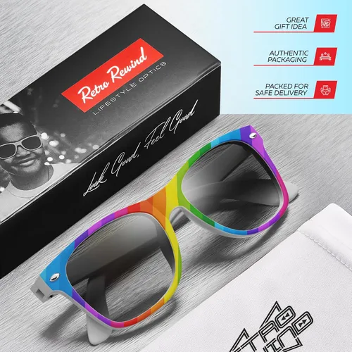 Miniatura 132 de Retro Rewind Lentes de sol para niños y niñas de 3 a 12 años, inastillables, UV400, lentes de sol para niños pequeños