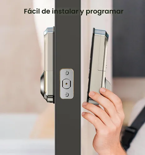 Miniatura 15 de Veise VE017 Cerradura inteligente de puerta con huella digital, control de aplicación, entrada sin llave 8 en 1, bloqueo automático, puerto