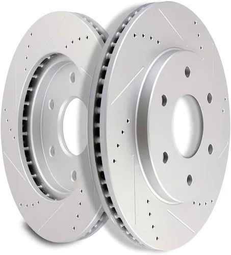 Miniatura 51 de SCITOO Rotores de freno traseros, 2 kits de frenos para Acura Integra 1990-2001, Honda Civic 1992-1995 1999-2000, para Civic del Sol 1993-1997, CRX