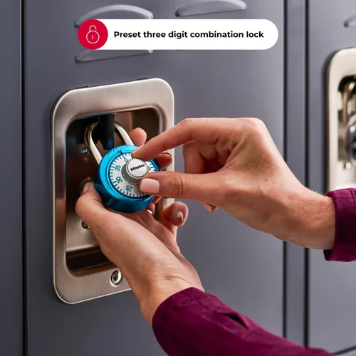 Miniatura 3 de Cerradura de combinación Master Lock 1561, 1561DLTBLU