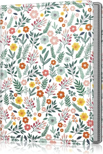 Miniatura 10 de Fintie - Álbum de fotos de 5x7 pulgadas, 52 bolsillos, mini capacidad, cubierta premium de piel vegana, portátil, álbum en formato de billetera
