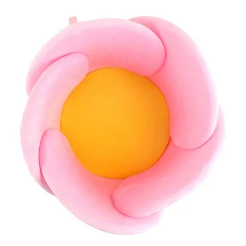 Miniatura 3 de Cojín de baño para bebé, cojín de loto, pétalo de bañera, tapete para bañera para recién nacido, soporte para asiento de bañera, tumbona de flores