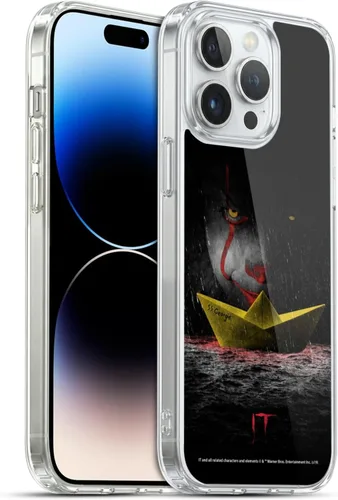 Miniatura 14 de Head Case Designs Funda de gel suave con licencia oficial de la película de TI Pennywise 2 Graphics compatible con Apple iPhone 15 Pro