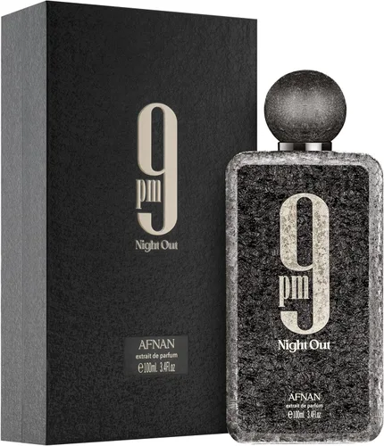 Miniatura 3 de Afnan 9 PM Night Out Unisex Extrait de Parfum, 3.4 onzas líquidas