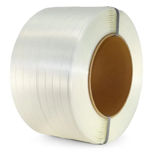 Miniatura 17 de Rollo de flejado de cable tejido de 1/2 pulgada x 1500 pies, tamaño de núcleo de 6 x 3 pulgadas, resistencia a la rotura de 650 libras - Fleje