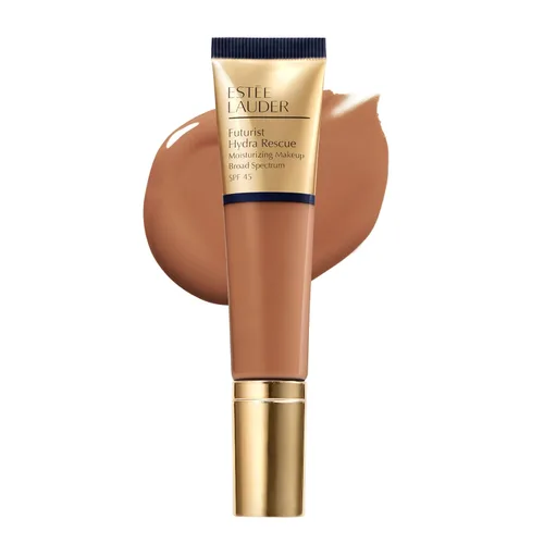 Miniatura 33 de Estée Lauder Futurist Hydra Rescue Moisturizing Foundation Makeup SPF 45 for a 12-Hour Glow, 1.2 Fl Oz 2W1 Dawn - Ligero-medio con matices cálidos