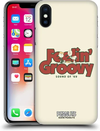 Miniatura 43 de Head Case Designs Funda rígida con licencia oficial de Peanuts Snoopy Woodstock Far Out Woodstock 50th compatible con Apple iPhone 15 Plus