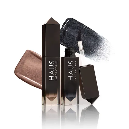 Miniatura 8 de HAUS LABORATORIES por Lady Gaga: Juego de sombras de ojos líquidas Glam Attack, sombras de ojos pigmentadas en juegos brillantes y metálicos