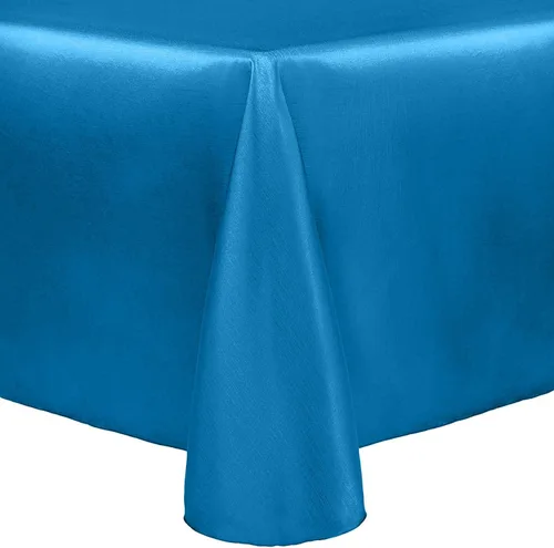 Miniatura 16 de Ultimate Textile Majestic - Mantel ovalado reversible Shantung Satin (72 x 120 pulgadas), color amarillo claro