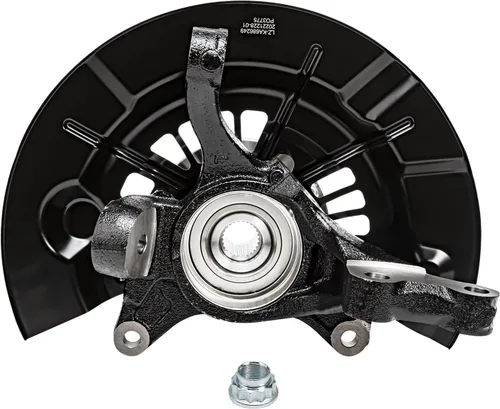Miniatura 8 de Detroit Axle - Nudos de dirección delanteros de 2.5L de 2 piezas para Toyota 12-17 Camry, 2 nudos de dirección y conjunto de rodamiento de rueda