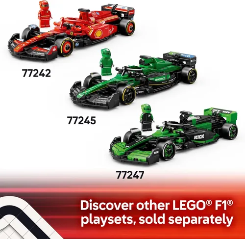 Miniatura 7 de LEGO Speed Champions Williams Racing FW46 F1 - Juego de construcción para niños, niños y niñas, a partir de 10 años, auto de juguete para fanáticos