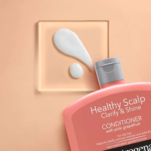 Miniatura 7 de Neutrogena Acondicionador Exfoliante para Cuero Cabelludo Saludable Clarify & Shine para Cabello Graso y Cuero Cabelludo, Acondicionador