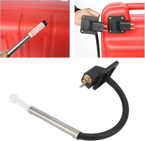 Miniatura 2 de Conector de tanque de combustible para barco, montaje de plástico y metal, conector de tanque de combustible marino, portátil, 12L 24L, accesorio