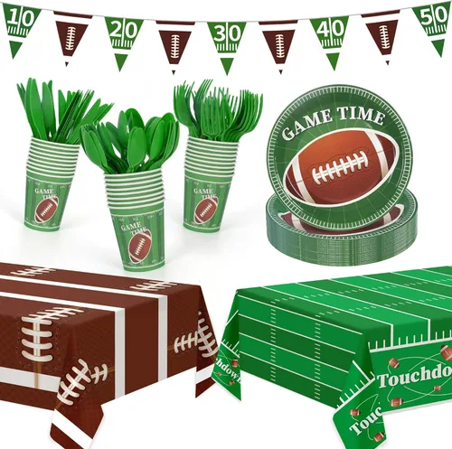 Miniatura 9 de Childom Suministros para fiesta patriótica, juego de 152 piezas de fiesta temática de bandera estadounidense, decoraciones de fiesta patriótica